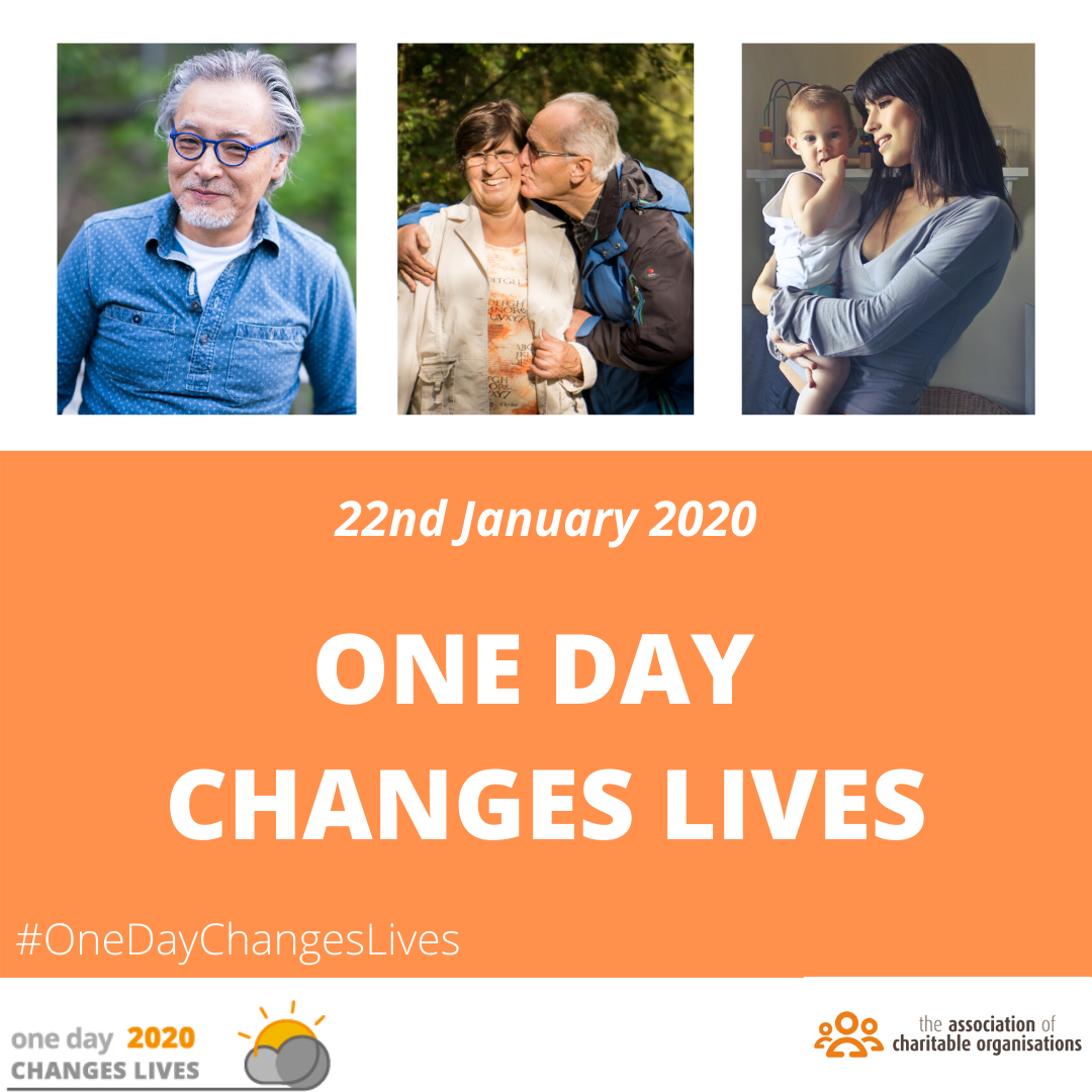 One Day Changes Lives Campaign Graphic